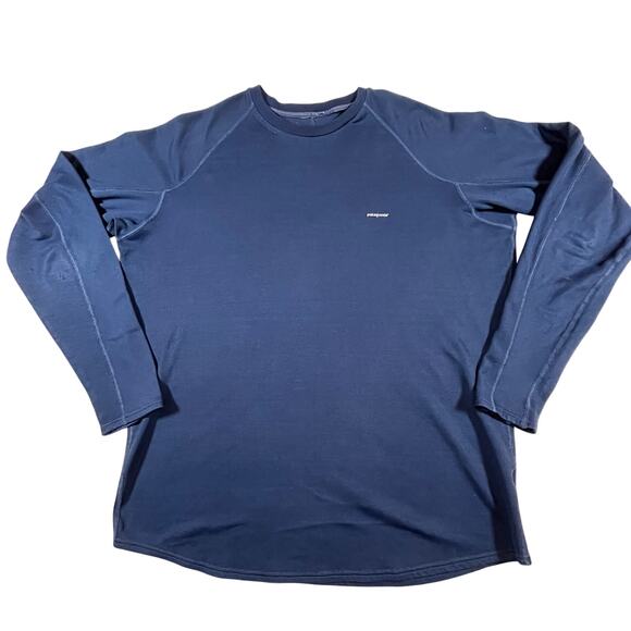 Patagonia Breathable
Lightweight Long Sleeve Base Layer T Shirt Blue Men Sz XL - Picture 1 of 7